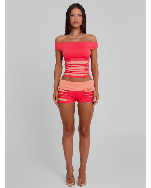 Outcast Green Sherry Shorts