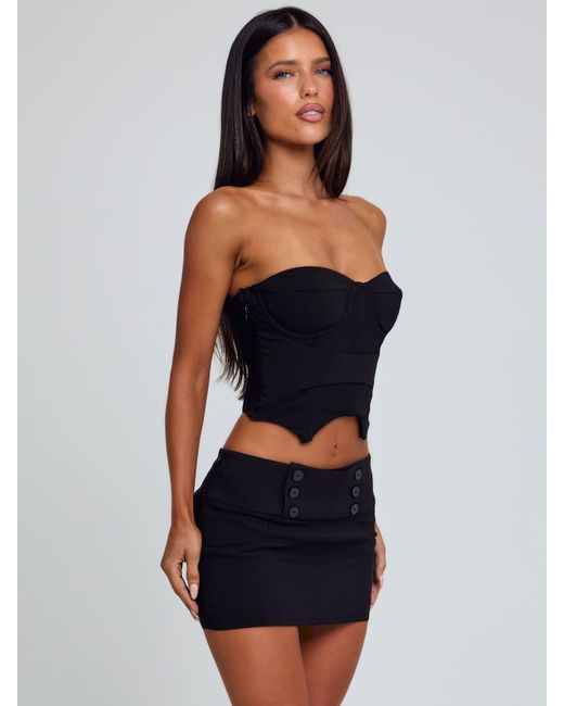 Outcast Black Ellis Mini Skirt