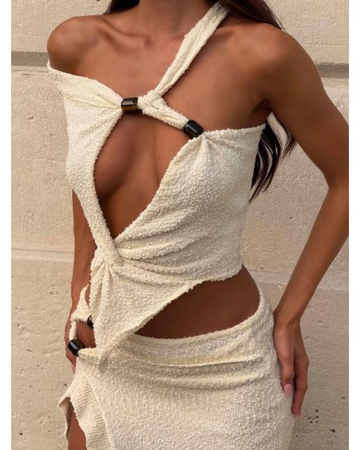 Outcast Natural Rosaria Top