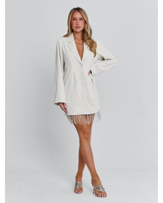 Outcast White Soho Blazer