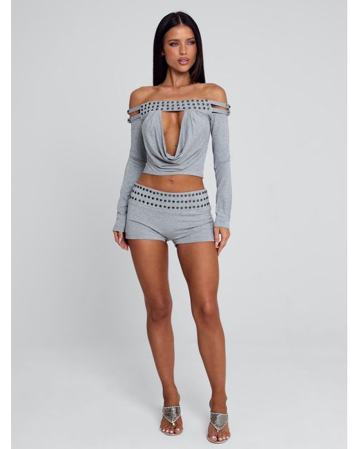 Outcast Blue Zayana Top Marle