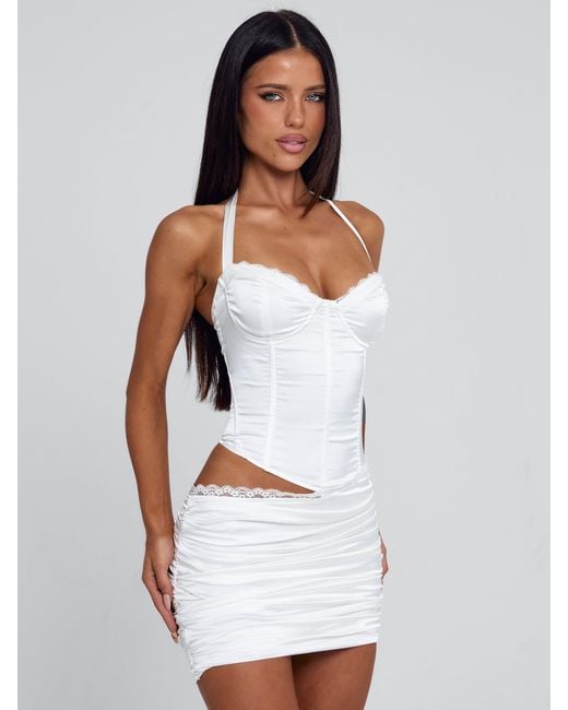 Outcast White Siena Mini Dress