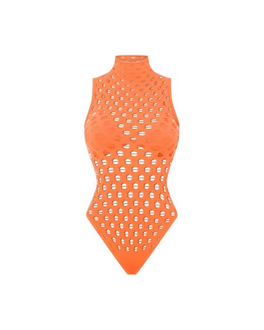 Outcast Orange Frey Bodysuit