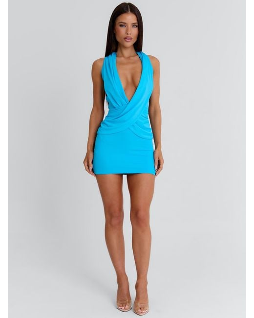 Outcast Blue Caria Mini Dress