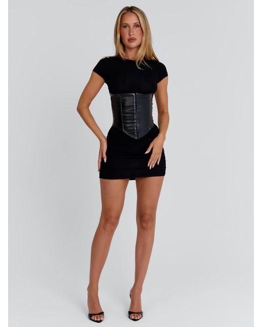 Outcast Black Glowen Mini Dress