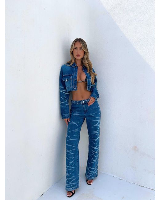 Outcast Blue Parker Jeans Denim