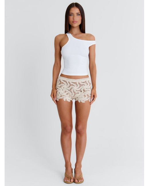 Outcast Brown Janey Crop Top