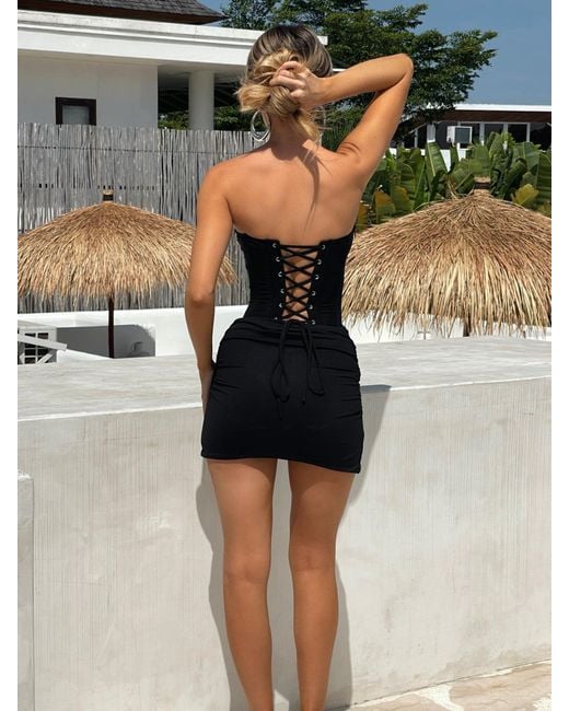 ashia mini dress black Outcast in Blue Formal dresses