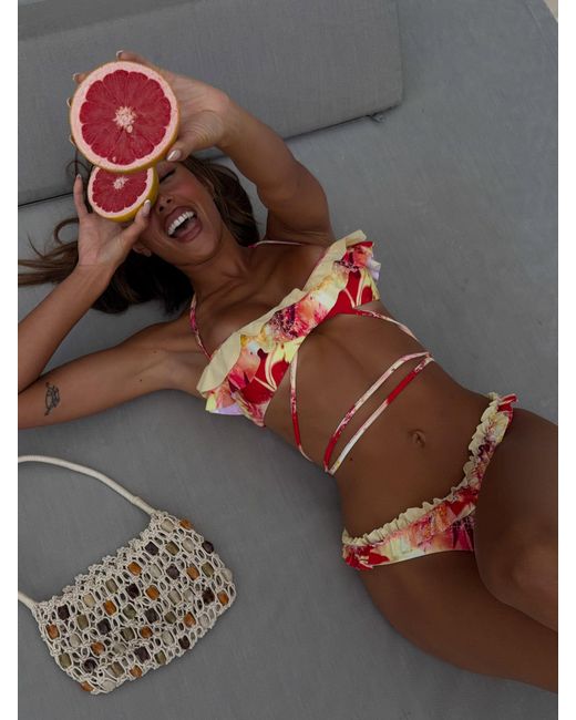 Outcast White Meryl Bikini Top Kelly