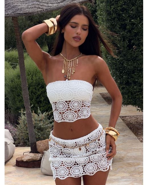 Outcast Brown Amie Crop Top