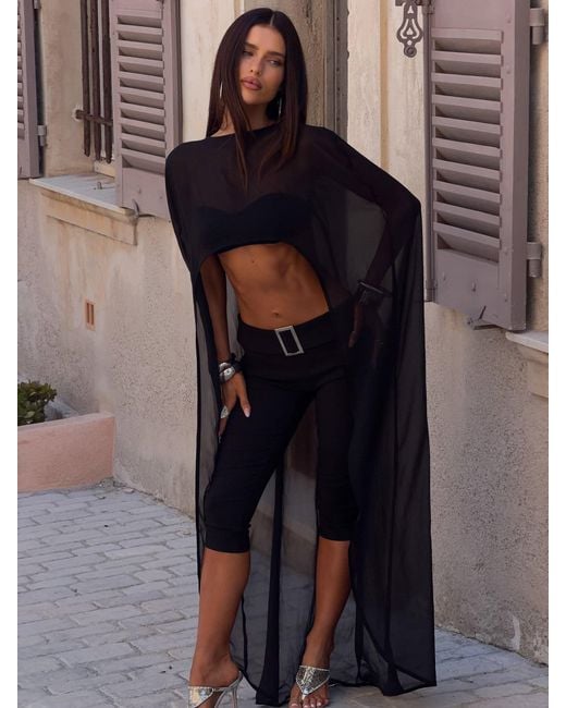 Outcast Gray Cheyene Capri Pants