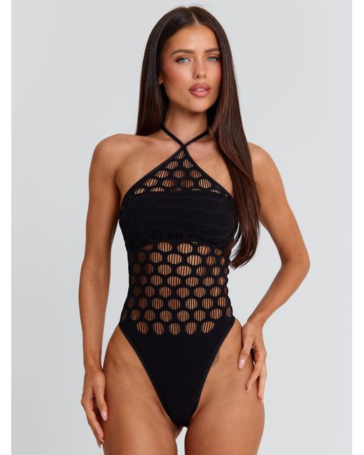 Outcast Gray Vivi Bodysuit