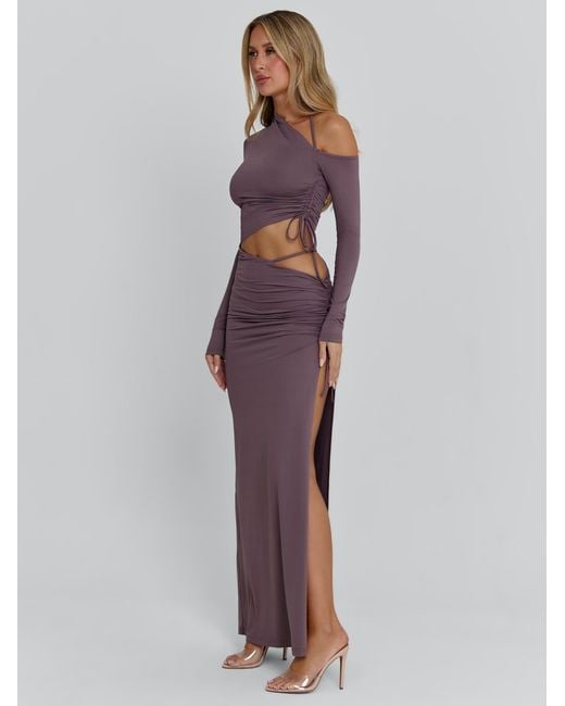 Outcast Women's Purple Seraya Maxi Dress Mauve - www.disolcolor.com