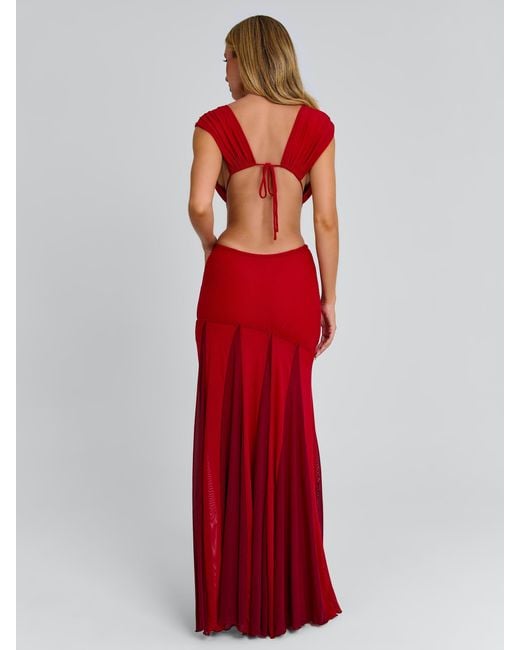 Outcast Red Thessa Maxi Dress