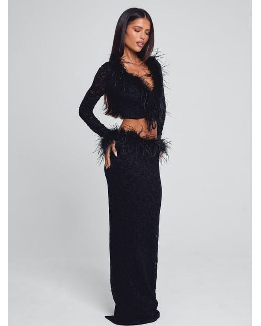 Outcast Blue Santorini Maxi Skirt