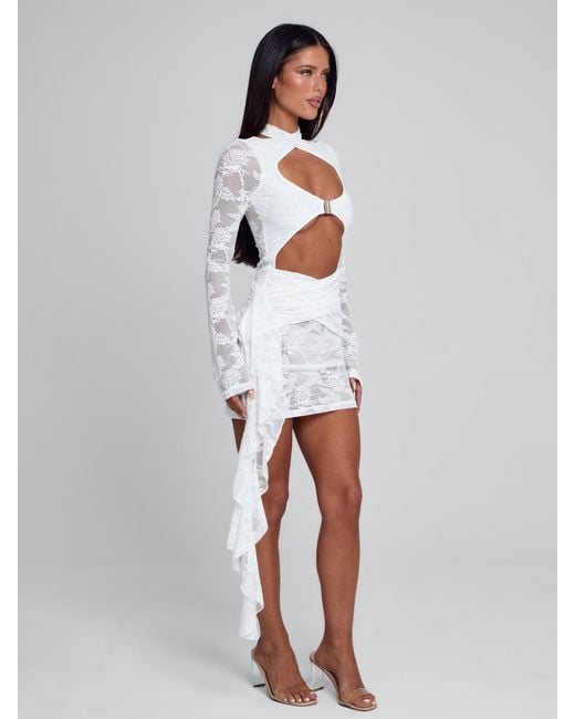 Outcast White Clementine Mini Dress