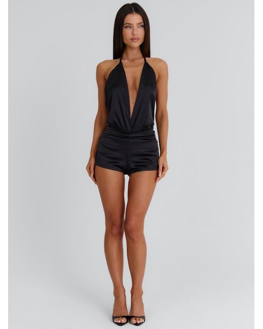 Outcast Black Emarson Playsuit