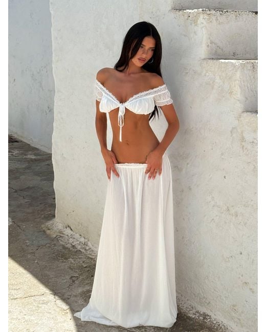 Outcast Gray Althaia Top