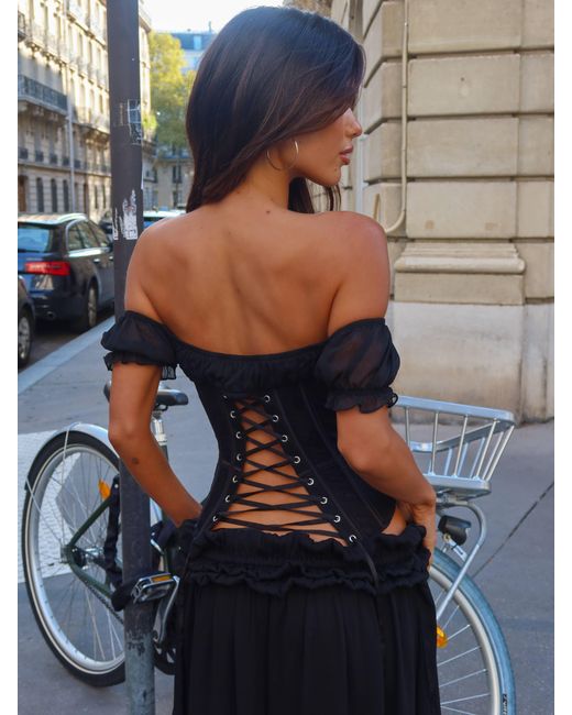 Outcast Black Lubela Corset Top