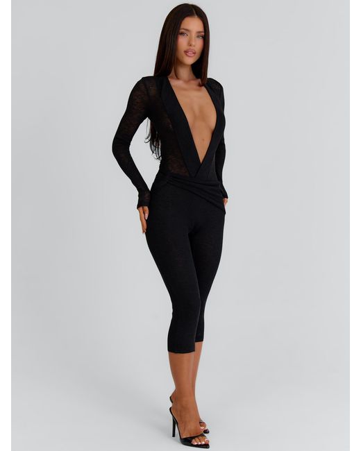Outcast Blue Giovana Capri Jumpsuit