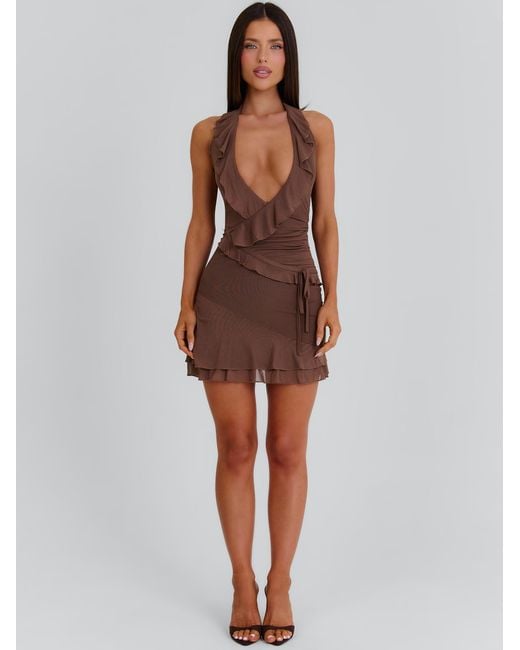 Outcast White Delly Mini Dress