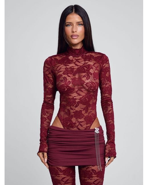 Outcast Red Roselle Pant Wine