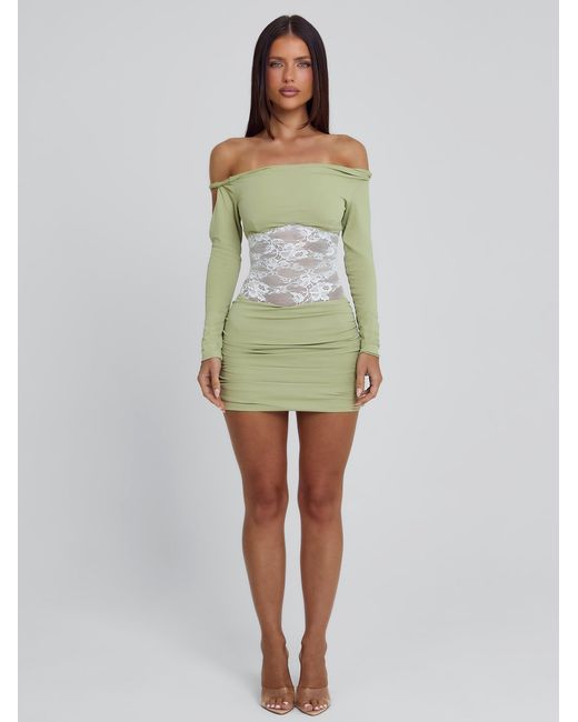 Outcast Green Lexa Mini Dress
