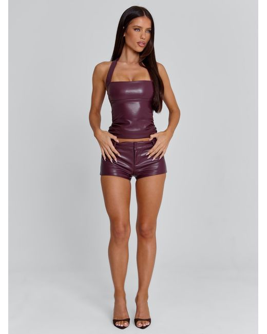 Outcast Purple Bora Short Burgundy