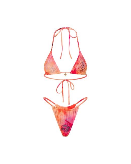 Outcast Multicolor Meta Bikini Bottom Sofira Heat