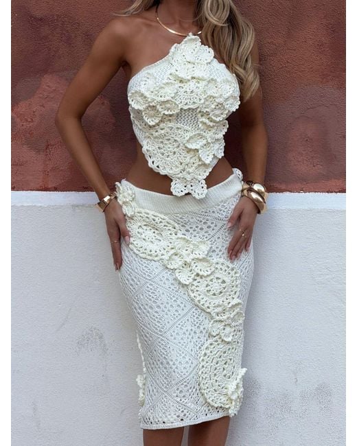 Outcast White Palmina Top