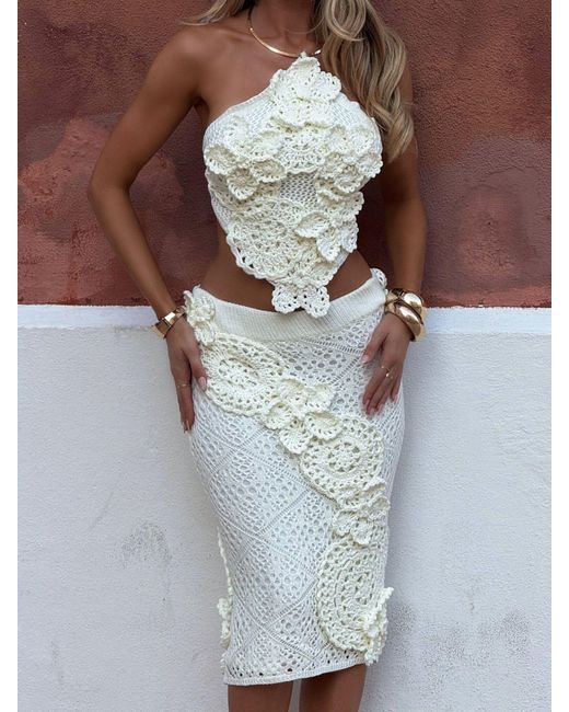 Outcast White Palmina Top