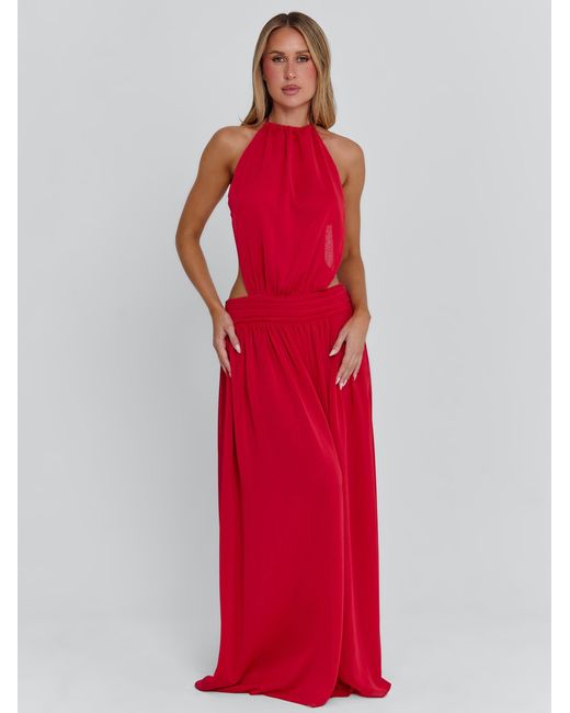 Outcast Red Loretta Maxi Dress
