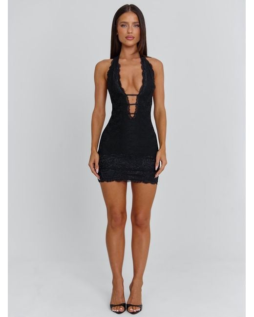 Outcast Black India Mini Dress