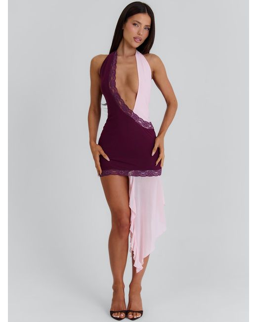 Outcast Brown Natalee Mini Dress