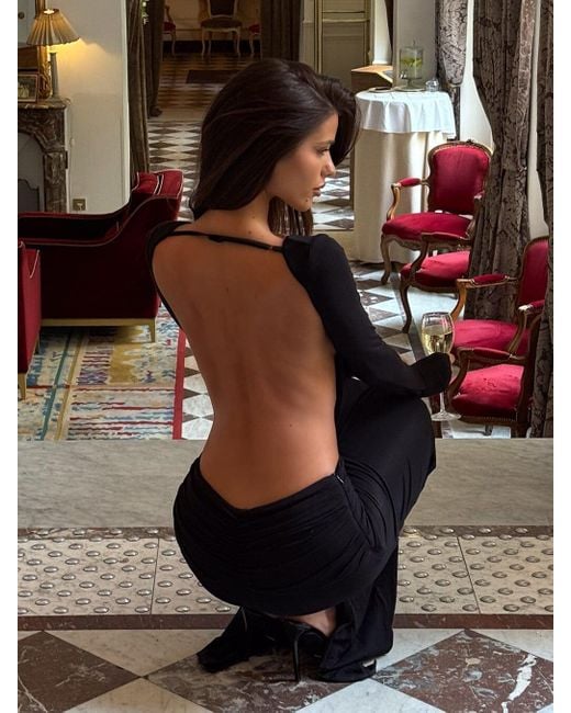 Outcast Black Ava Maxi Dress