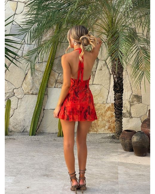 bandage halter mini dress Halter Bandage Bodycon Mini Dress