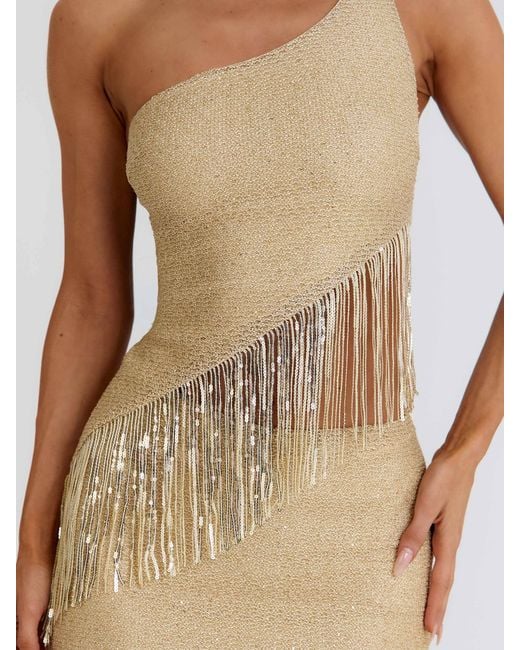 Outcast Metallic Tesza Mini Dress