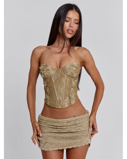 Outcast Brown Mesma Corset