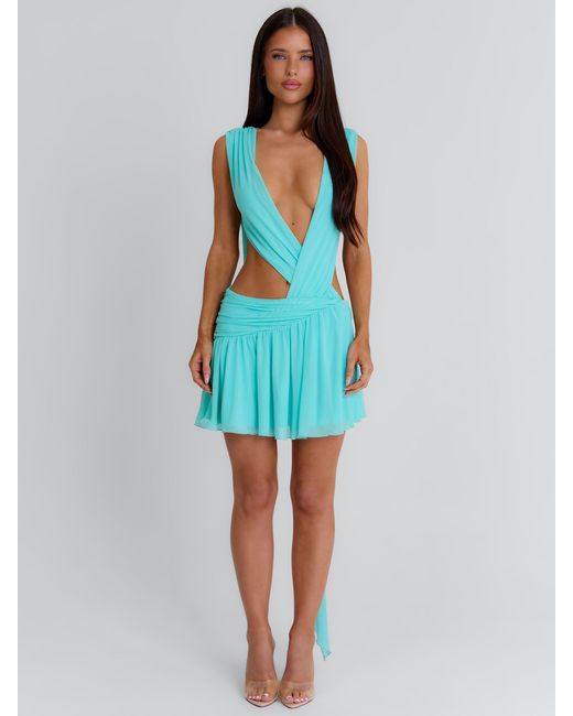 Outcast Blue Shelby Mini Dress