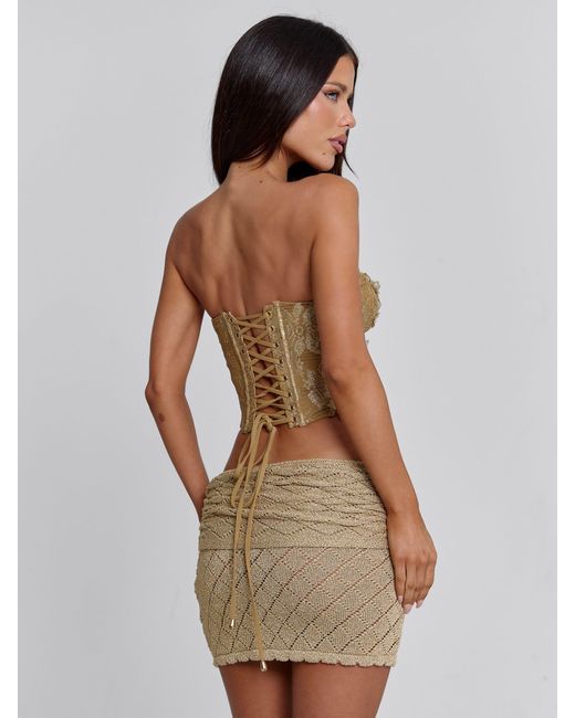 Outcast Brown Mesma Corset