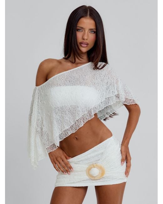 Outcast White Jillian Top