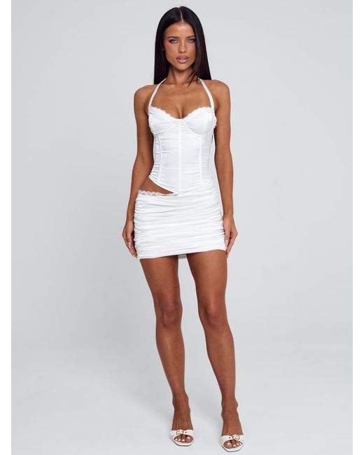 Outcast White Siena Mini Dress