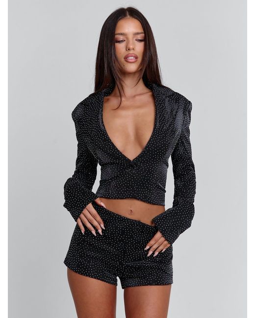 Outcast Black Celene Shorts Sparkle