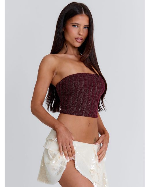 Outcast Red Theresa Top