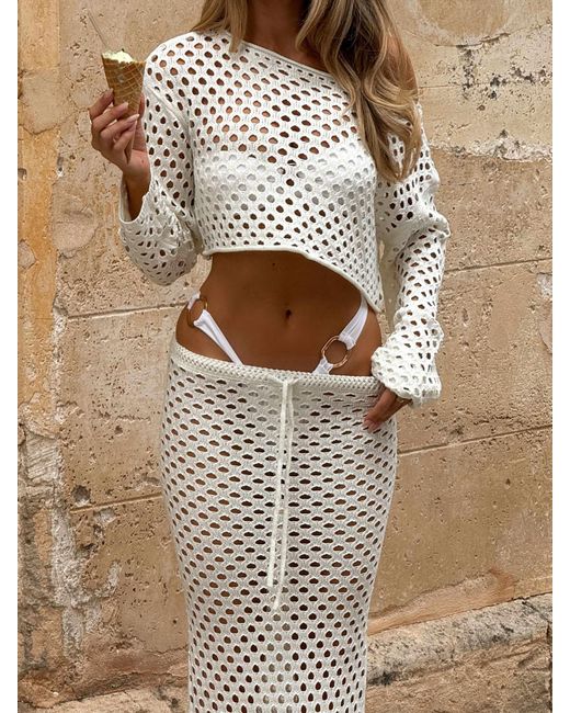 Outcast Natural Harlow Long Sleeve Top