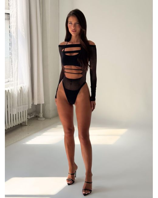 Outcast Blue Arianell Bodysuit