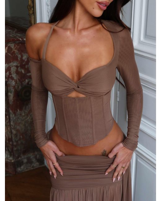 Outcast Brown Ember Top