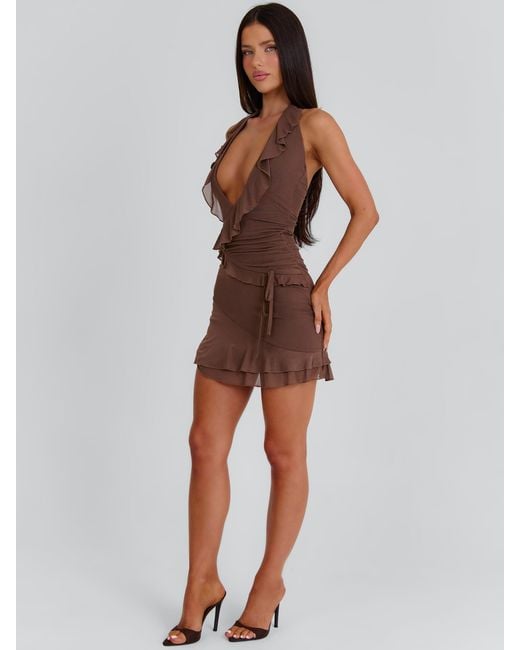 Outcast White Delly Mini Dress