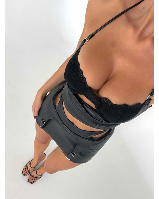Outcast Black Sydney Mini Skirt
