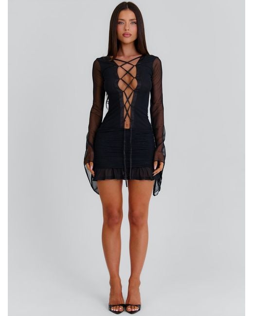 Outcast Black Deborah Mini Dress
